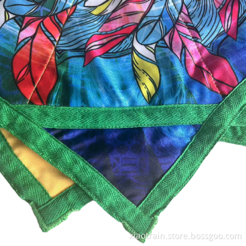 18'' Dapo Star Spinning Cloth Dance Handkerchief Lycra Cloth Flyper For Dancing